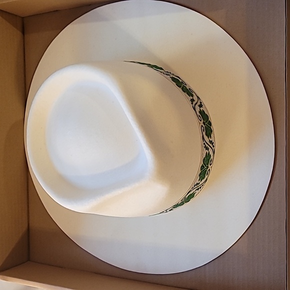 LACK OF COLOR IVY BEVERLY FEDORA HAT WHITE 63CM (XXL) main image 9